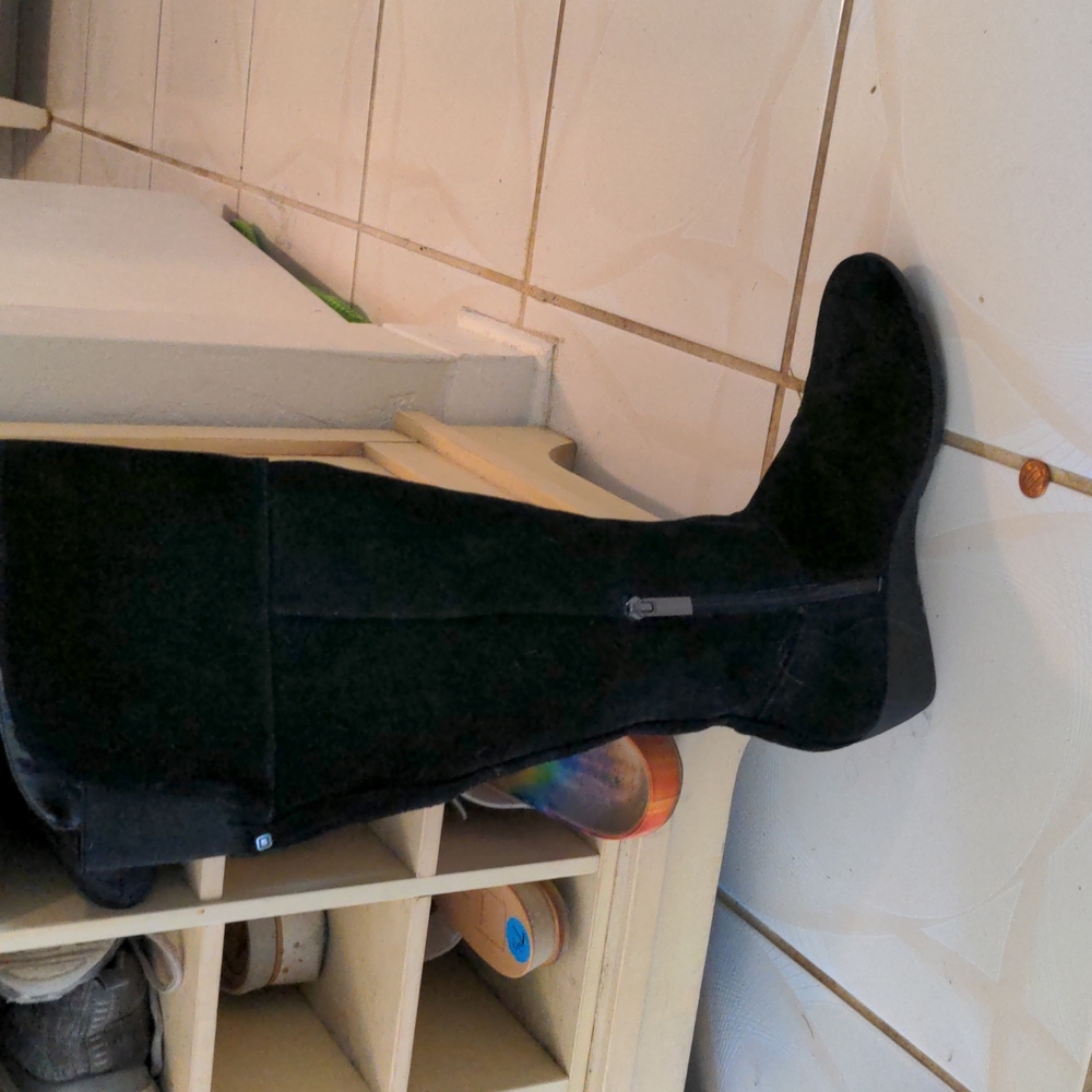 sued boots
